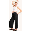 Easy Wrap Pant, Black - Pants - 3