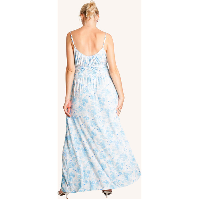 Capri Dress, Blue Floral - Dresses - 3