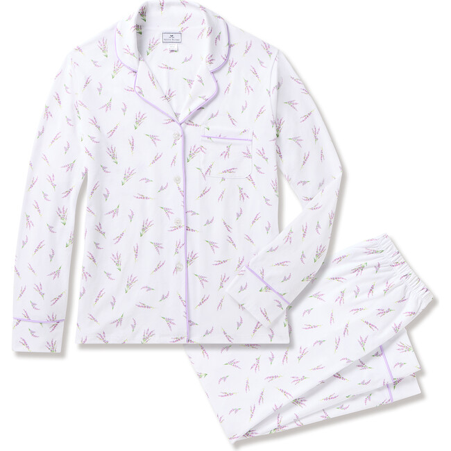 Women's Pima Cotton Pajama Set, Fields of Provence