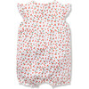 Girls Pima Cotton Summer Romper, Cherry Orchard - Rompers - 1 - thumbnail