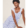 Women's Pima Cotton Clara Nightgown, Bristol Bay - Nightgowns - 5