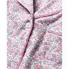 Women's Pima Cotton Crop Pajama Set, Fleurs de Rose - Pajamas - 6