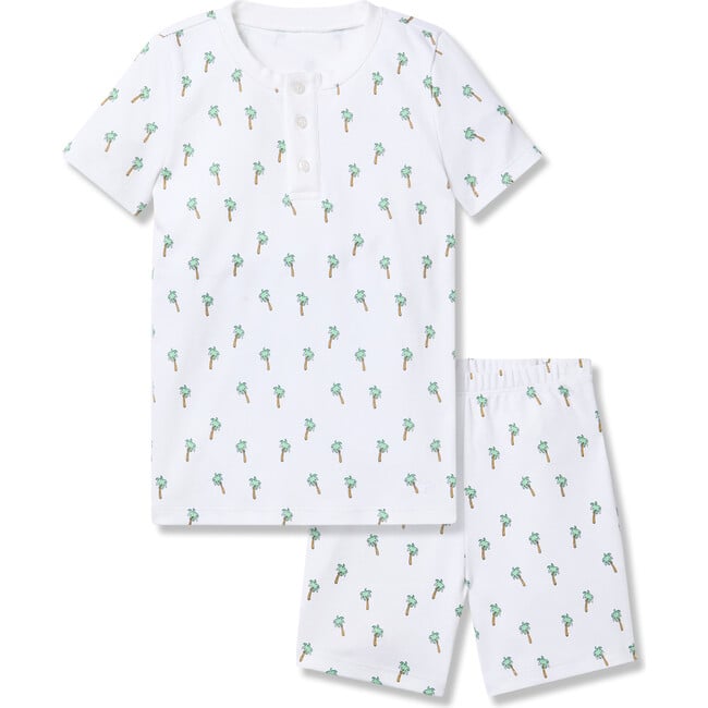 Children's Snug Fit Short Set, Palmier