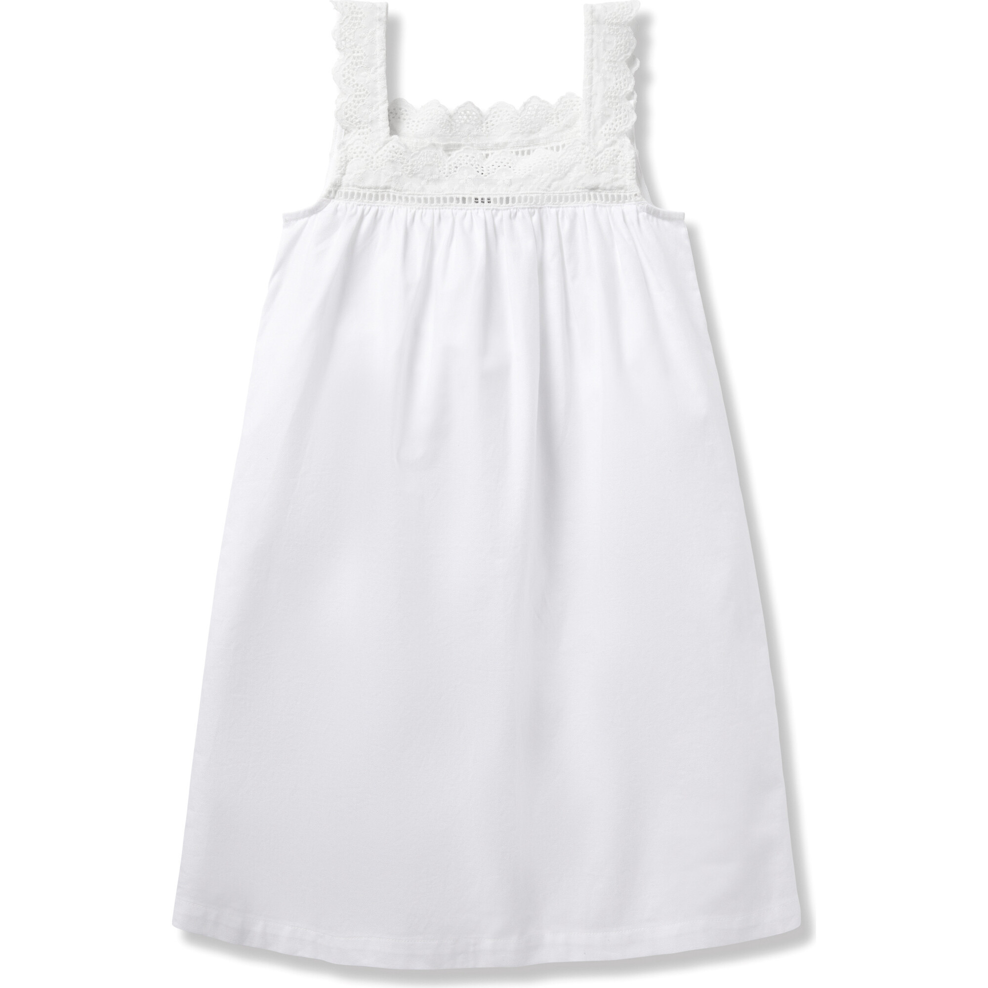 Children's Esme Nightgown, White - Nightgowns - 1