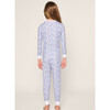 Children's Snug Fit Pajama Set, Fleur d'Azur - Pajamas - 4