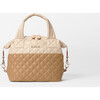 Small Sutton Deluxe, Buff/Caramel Colorblock - Bags - 1 - thumbnail
