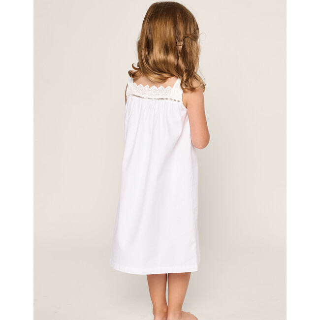 Children's Esme Nightgown, White - Nightgowns - 4