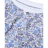 Children's Snug Fit Pajama Set, Fleur d'Azur - Pajamas - 6