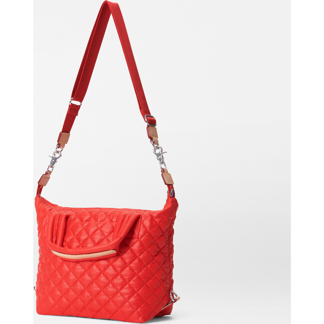 Small Sutton Deluxe, Bright Cherry - Bags - 2