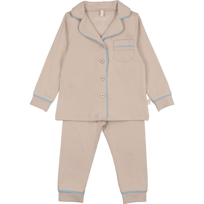 Grandpa PJ, Taupe-Blue