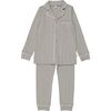 Ribbed Grandpa PJ, Dusty-Blue - Pajamas - 1 - thumbnail