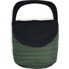 Winter Car Seat Cover, Dark Green - Car Seat Accessories - 3