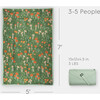 Outdoor Blanket 5x7, Woodland Mushroom - Blankets - 2