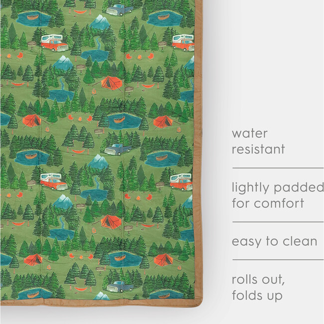 Outdoor Blanket 5x7, Camp - Blankets - 1