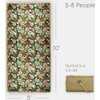 Outdoor Blanket 5x10, Hibiscus - Blankets - 2