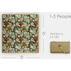 Outdoor Blanket 5x5, Hibiscus - Blankets - 2