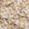 Cotton Muslin Swaddle Blanket, Adobe Checker - Blankets - 2
