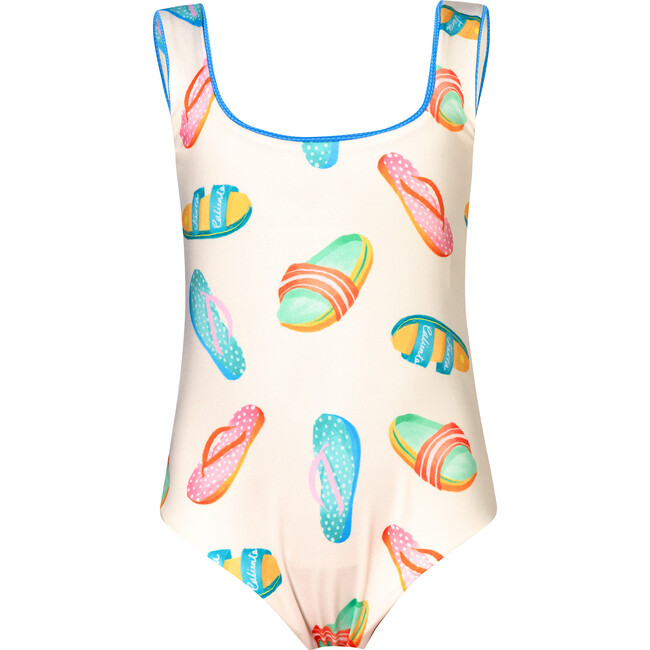 Chanclas Crudo Sun&Moon One Piece, Girl Swimsuit
