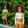 Plantulas Sun Longsleeve Bikini Swimsuit, Print - Two Pieces - 2
