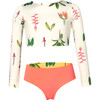 Plantulas Sun Longsleeve Bikini Swimsuit, Print - Two Pieces - 3
