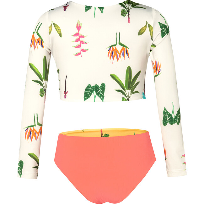 Plantulas Sun Longsleeve Bikini Swimsuit, Print - Two Pieces - 4