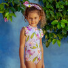 Orquideas Anggie Lila Alisson One Piece Swimsuit, Purple - One Pieces - 2