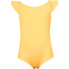 Amarillo Waves Mile One Piece Swimsuit, Yellow - One Pieces - 1 - thumbnail