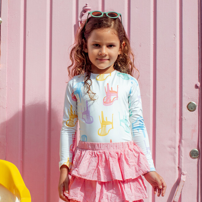 Plumeti Rosado Plumeti Skirt, Pink - Skirts - 2