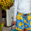 Banano Colombiano Azul Swimshorts, Blue - Swim Trunks - 2