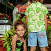 Platanos Crudo Guayabera, Tropical Shirt - Button Downs - 3