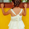 Plumeti Crudo Plumeti Dress, White - Dresses - 3