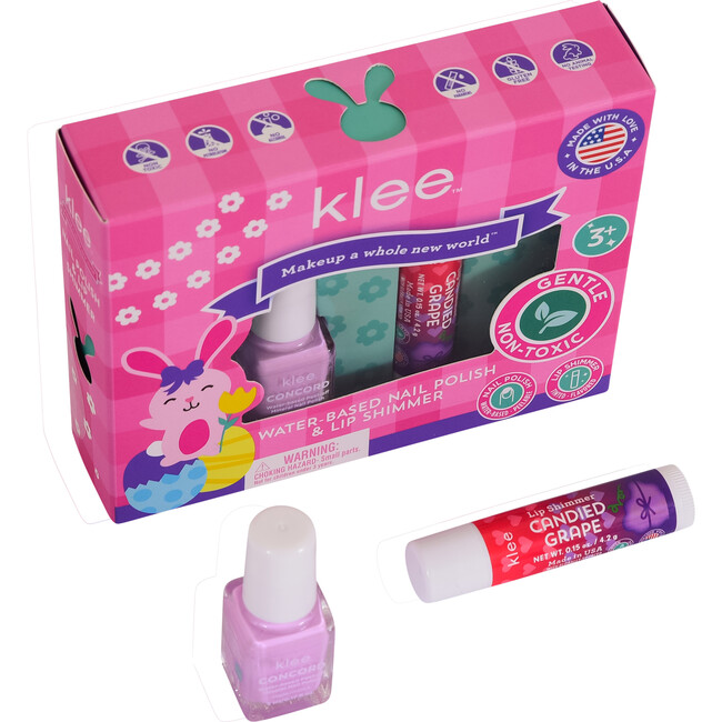 Skipping Purple Easter Water-Based Nail Polish and Lip Shimmer Set - Nails - 3