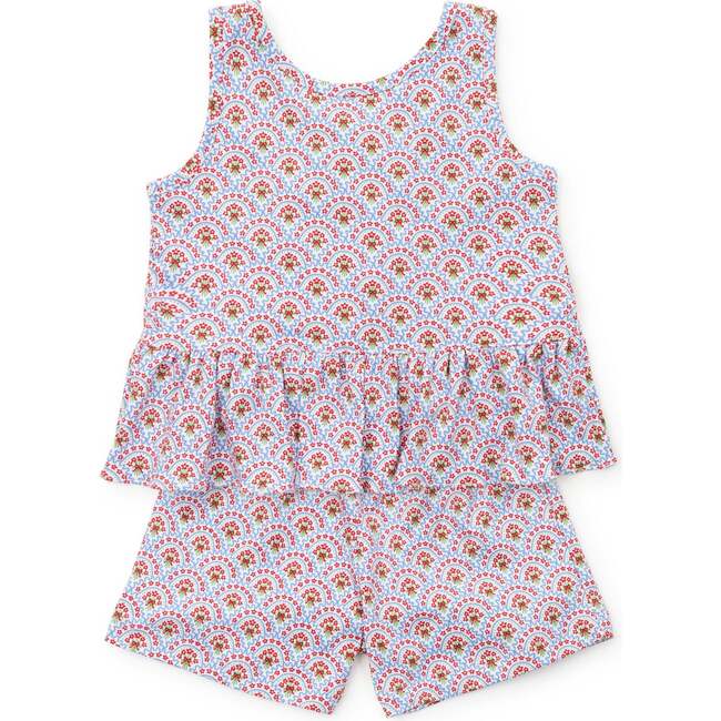 Poppy Girls' Short Set, Bunting Floral