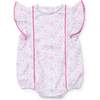 Marion Girls' Pima Cotton Bubble, Sandcastles Pink - Rompers - 1 - thumbnail