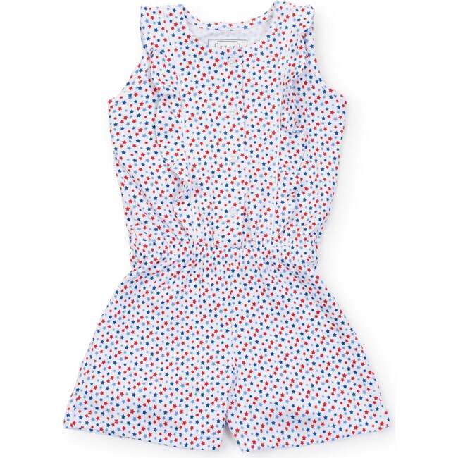 Lola Girls' Romper, Star Spangled