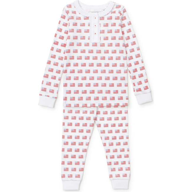 Alden Girls' Pajama Pant Set, American Flag