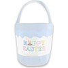 Hoppy Easter Tote, Blue - Easter Baskets - 1 - thumbnail