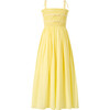 Karla Maxi Dress, Yellow - Dresses - 1 - thumbnail