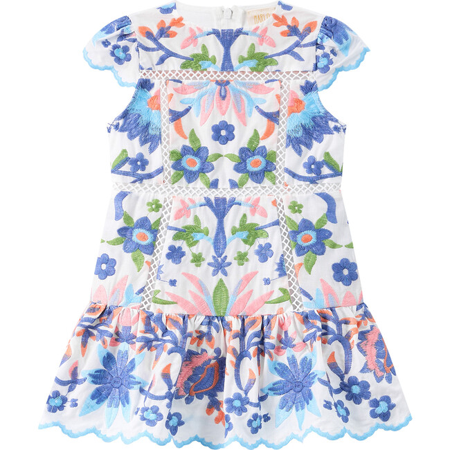 Joanna Embroidered Mini Dress (Baby), Multi