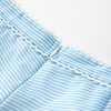 Harley Embroidered Shorts, Blue Stripe - Shorts - 6