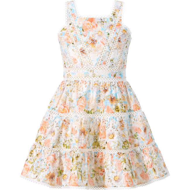 Daphne Embroidered Mini Dress, Floral