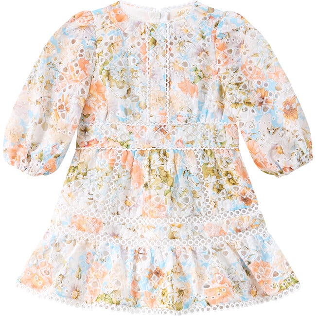 Daphne Embroidered Long Sleeve Dress (Baby), Floral - Dresses - 1