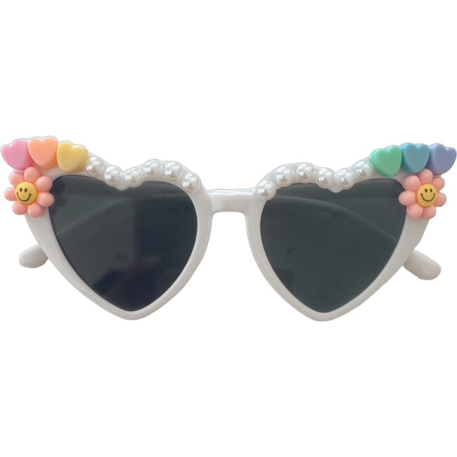 Friends Forever Anna Heart Sunnies, White