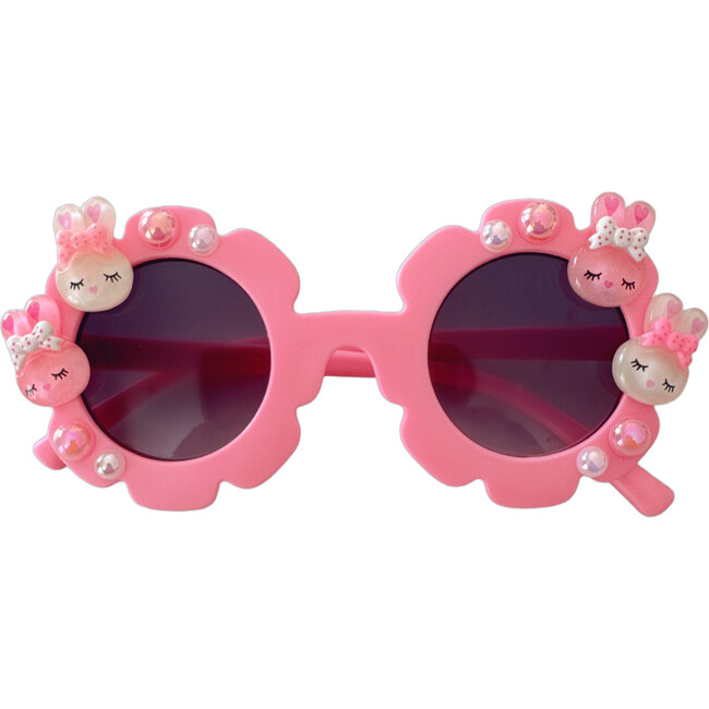 Bunny Party Anna Heart Sunnies, White