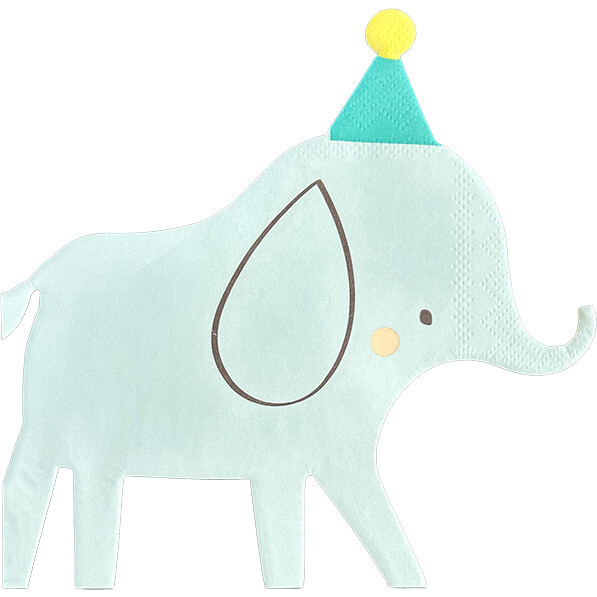 Little Celebrations Elephant Petite Napkins - Tableware - 1