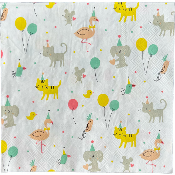 Little Celebrations Pattern Large Napkins