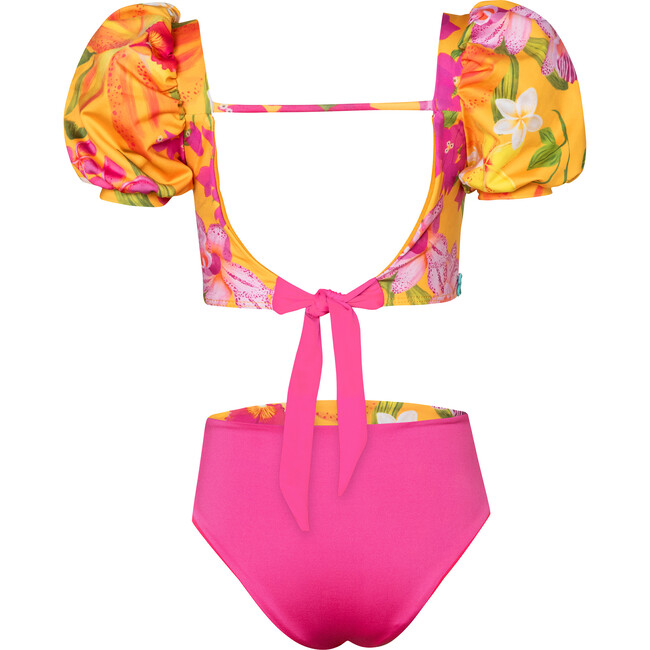 Veranera Amarillo Bubble Bikini Swimsuit, Yellow - Two Pieces - 3