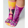 Owl & Mouse Matchy Mismatchy Socks Set (2 Pairs!) - Socks - 3