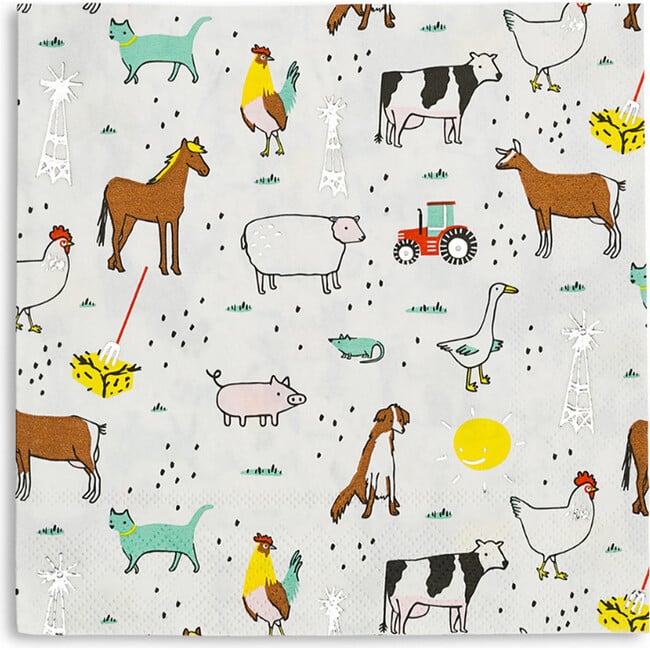 On the Farm  Large Napkins - Tableware - 1