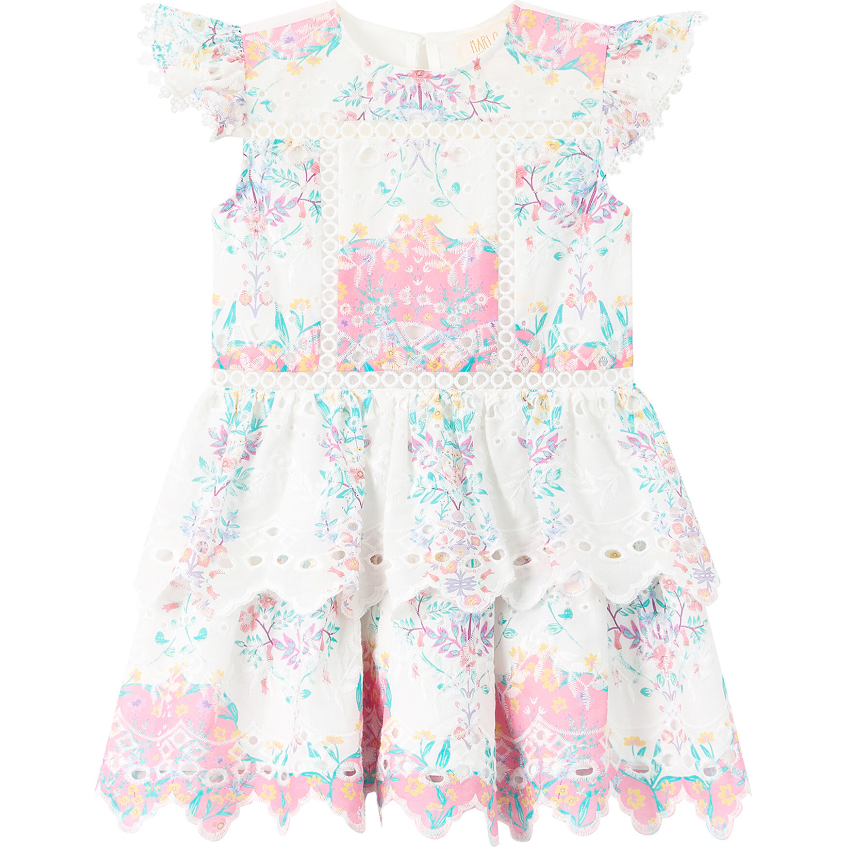 Gracie Embroidered Mini Dress (Baby), Floral - Dresses - 1